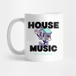 HOUSE MUSIC - Est. CHICAGO Mug